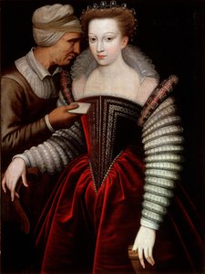 A Love Letter Procuress by French Master
