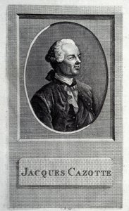 Portrait of the Author Jacques Cazotte, 1720-1792