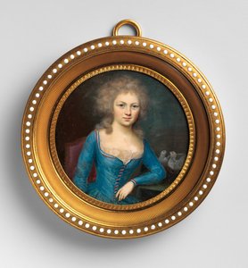 Portrait of a Woman by French Painter