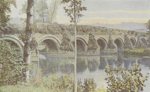 Airvault, Vernay Bridge, Central Part by French Photographer