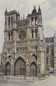 Amiens, Cathedral Facade by French Photographer