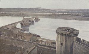 Avignon, Fortifications and Saint Benezet Bridge
