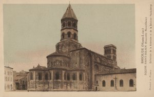 Brioude, Haute-Loire, Église Saint-Julien by French Photographer
