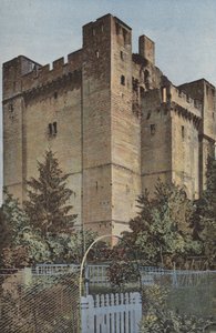 Chambois, The Chateau, The Donjon, Southwest Side by French Photographer