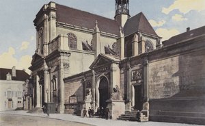 Chaumont, Lycee Chapel, Southwest View by French Photographer