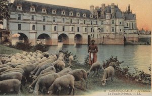 Chenonceaux, Le Château, La Façade Orientale