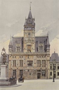 Compiegne, Town Hall by French Photographer