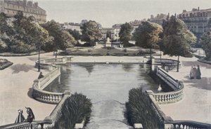Dijon, Place Darcy, Darcy Square, Statue of F Rude, Guillaume Gate by French Photographer