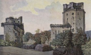 Elven, Ruins of the Fortress of Largouet by French Photographer