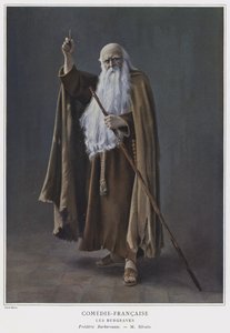 Eugene Silvain as Frederick Barbarossa in The Burgraves