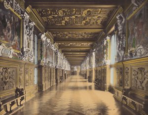 Fontainebleau: Galerie Francois Ier by French Photographer