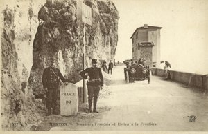 French-Italian Border, Menton by French Photographer