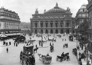 General view of the Paris Opera House by French Photographer