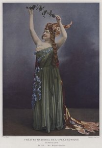 Georgette Brejean-Graviere as the fairy in Cinderella