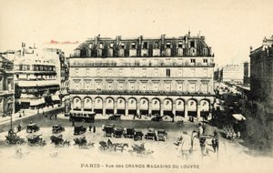 Grands Magasins du Louvre Department Store, Paris by French Photographer