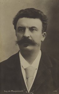 Guy de Maupassant, French author by French Photographer