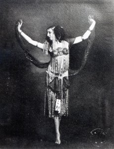Ida Rubinstein in the role of Salome