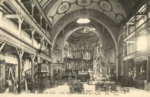 Jean-de-Luz, The Church by French Photographer