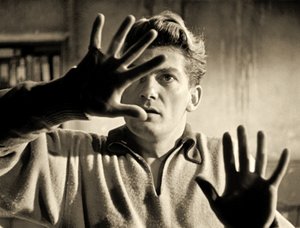 Jean Marais playing the part of Orpheus by French Photographer