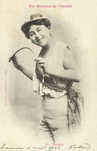 Jockey, Woman of the Future by French Photographer