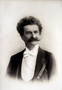 Johann II Strauss fils (1825-1899), Austrian composer by French Photographer
