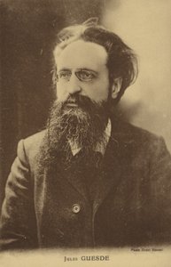 Jules Guesde (1845-1922), French journalist and socialist politician by French Photographer