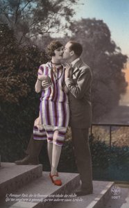 Kissing couple