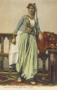 Algeria: La Belle Fatma, Costume of a Rich Arab Woman by French Photographer