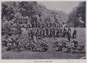 The Russian Army: Corps of Vladimir Cadets, Kiev by French Photographer
