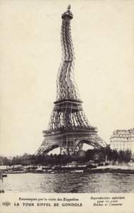 The Eiffel Tower is bending by French Photographer