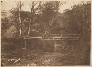 Landscape with Trees and Bridge, c. 1850