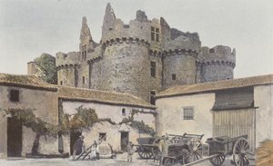 Le Breuil-sous-Argenton, Ruins of Beaupinay Castle by French Photographer