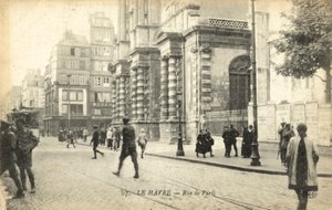 Le Havre, Rue De Paris by French Photographer