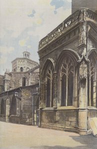 Lyon, Church of St-Paul, North Side by French Photographer