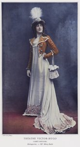 Mademoiselle Mitzy-Dalti as Delvaporine in Cadet Roussel by French Photographer