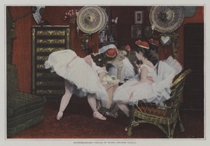 Mademoiselle Viollat and Mademoiselle Blanc, Second Sujets by French Photographer