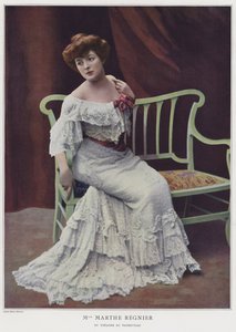 Marthe Regnier, French actress