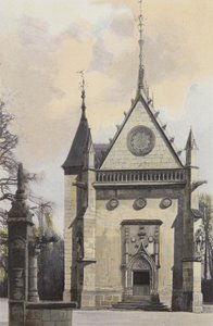 Meillant, Chapel of the Castle and Well by French Photographer