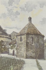 Montmorillon, Small Octagon, in the Seminary Garden by French Photographer
