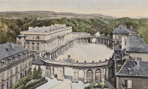 Nancy, Government Palace and Hemicycle of the Carriere by French Photographer