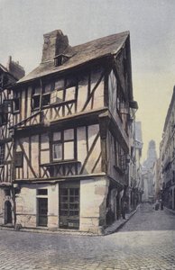 Nantes, Old Houses, Rue de la Juiverie