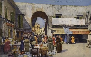 Nice, A Corner of the Market by French Photographer