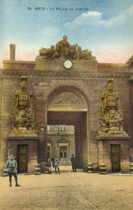 Palace of Justice, Metz by French Photographer
