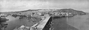 Panorama of Algiers by French Photographer