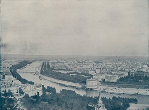 Panorama of Paris, from the Trocadero by French Photographer