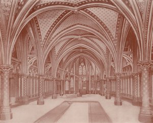 Paris: Crypt of the Sainte Chapelle by French Photographer