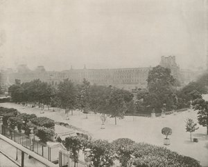 Paris: Garden opposite the Tuileries Palace by French Photographer