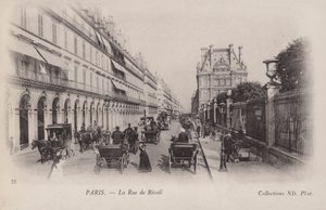 Paris, Rue de Rivoli by French Photographer