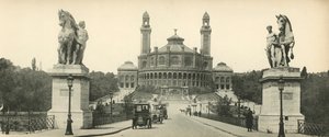 Trocadero Palace and Iena Bridge by French Photographer