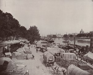 Paris: Levee Scene in Paris by French Photographer